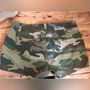 J. Crew Chino Shorts Camo